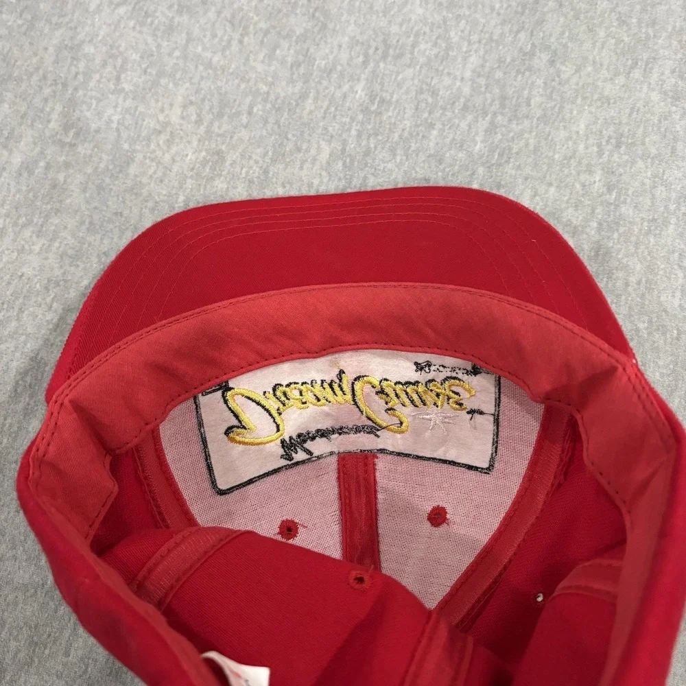 Vintage 1999 Woodward Dream Cruise Hat Red Embroidered Strapback Cap‎ USA Made